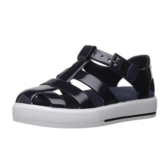 VGUC Igor Little Boys Tenis Fisherman Jelly Sandals in Navy Blue EU 27, US 10 - Picture 1 of 14